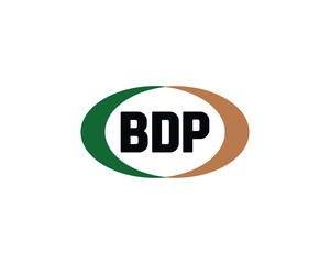 BDP logo design vector template. BDP logo design.