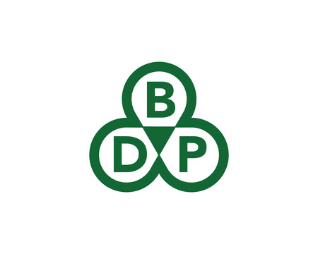 BDP logo design vector template. BDP logo design.