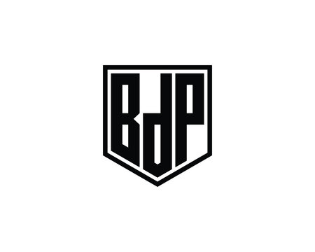 BDP logo design vector template. BDP logo design.