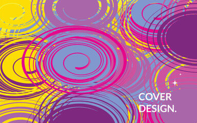 abstract background cover design