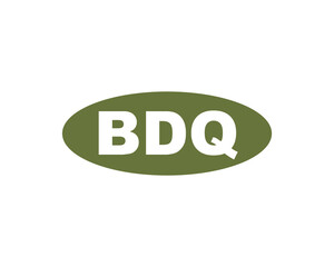 BDQ logo design vector template. BDQ logo design.