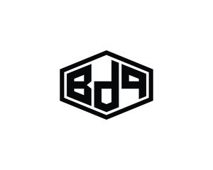 BDQ logo design vector template. BDQ logo design.