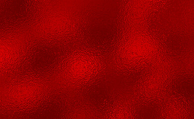 Vector red foil texture background. Abstract gradient bright and shiny light reflection rough texture surface. Vector illustration for background, backdrop, web, wallpaper, print and design artwork.