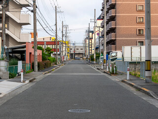 Obraz premium 大阪府平野区の街並み