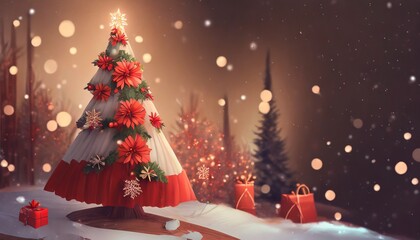 Obraz premium christmas tree 