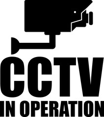 CCTV In Operation Camera 