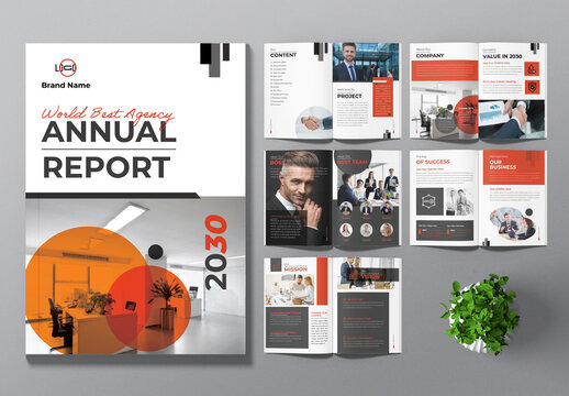 Annual Report Layout