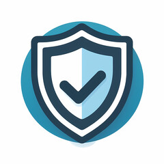 simplified image shield checkmark representing data protection