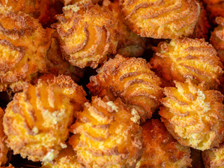 artisan cocadas, Cabezón de la Sal, Saja-Nansa region, Cantabria, Spain