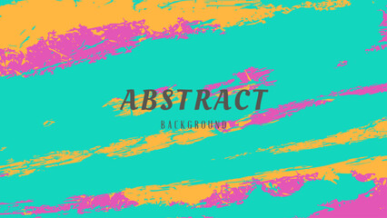 Abstract Bright Colorful Paint Grunge Texture Background