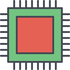 CPU Vector Icon