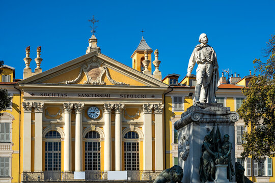 Platz Garibaldi in Nizza