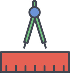 Learning Tools Vector Icon
