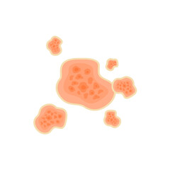 Cancer Cell Vector Illustration