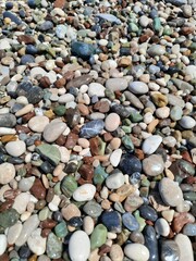 stones, nature, sea, beach, background