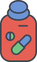 Pill Vector Icon