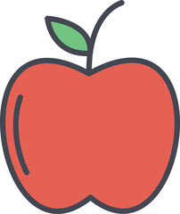 Apples Vector Icon