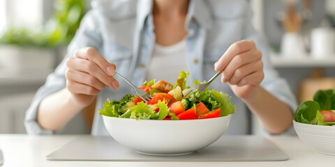 Food blogger hosting webinar on simple healthy meal prep ideas. Concept Healthy Cooking, Meal Prep, Webinar Hosting, Food Blogging, Simple Recipes