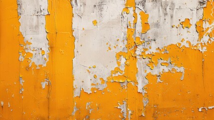 Vibrant concrete wall background with orange texture