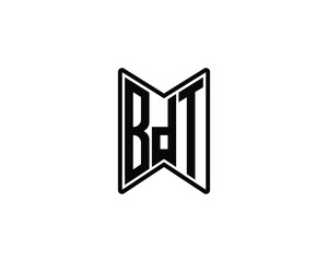 BDT Logo design vector template. BDT Logo design.