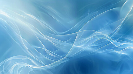 Fototapeta premium Abstract Blue Background, Generative AI Illustration