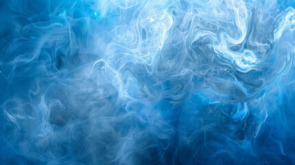 Obraz premium Abstract Blue Background, Generative AI Illustration