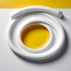 egg on a white background