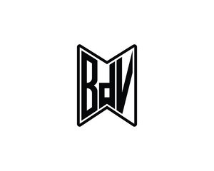 BDV Logo design vector template