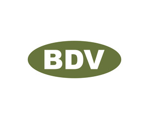 BDV Logo design vector template