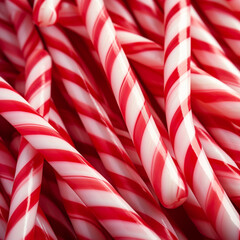 Fototapeta premium Red and White Candy Canes