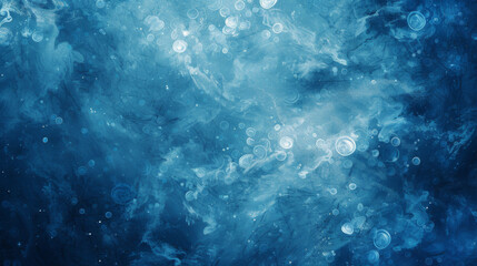 Obraz premium Abstract Blue Background, Generative AI Illustration