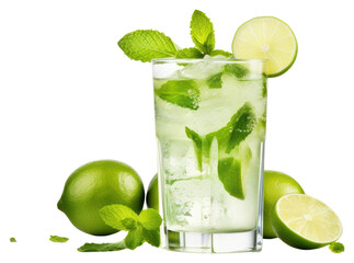 PNG Mojito cocktail fruit drink transparent background