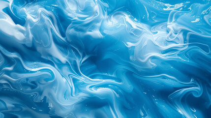 Obraz premium Abstract Blue Background, Generative AI Illustration