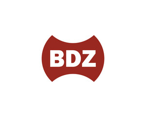 BDZ logo design vector template. BDZ logo design.