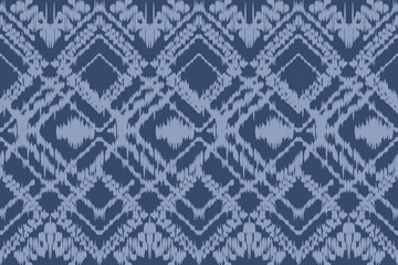 Hand drawn geometric African Ikat paisley embroidery. ethnic oriental ikat seamless pattern. abstract illustration design for wallpaper. Tribal ethnic vector texture. Aztec style. Folk embroidery.