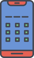 Enter Passcode Vector Icon