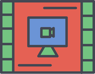 Film Vector Icon