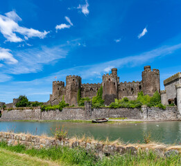 High Tide at Conwy Castle, North wales