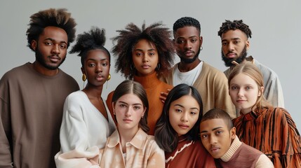 Obraz premium Diverse Group Celebrating Unity