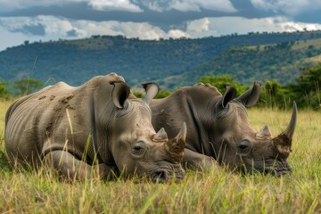 Obraz premium World Rhino Day