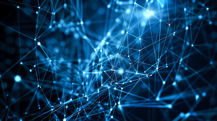 background connected line for internet or networking