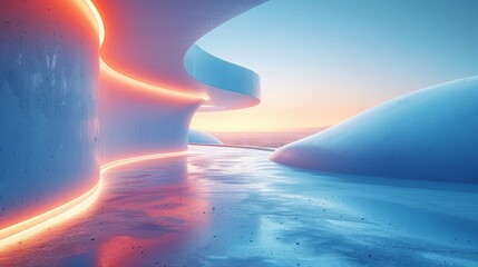 Futuristic Corporate Innovation: Surreal Concepts with Sony Alpha A1 in Stock Photo Style