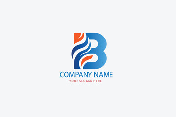 Fototapeta premium Initial Letter B Logo Design. B Logo Design. Creative And Modern B logo.