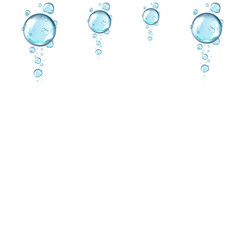 Water bubbles illustration png transparent