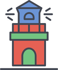 Lighthouse Vector Icon