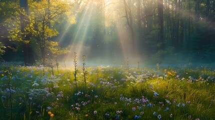 The coolness of a forest spring against img
