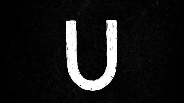Letter U