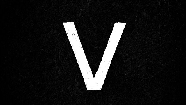 Letter V