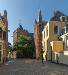 Obraz premium A historic castle and other old buildings Utrecht