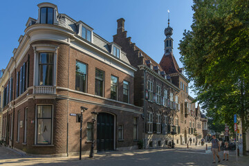 Fototapeta premium A corner in Utrecht with historic buildings